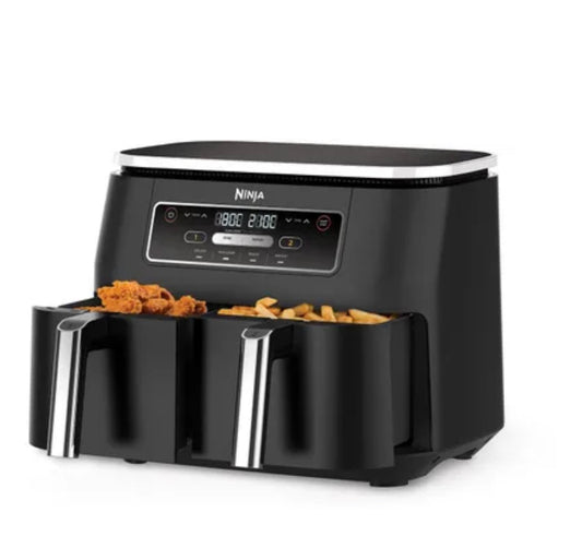 Friteuse sans huile NINJA - Foodi AF200EU - Capacité 7,6L - Double cuve - 4